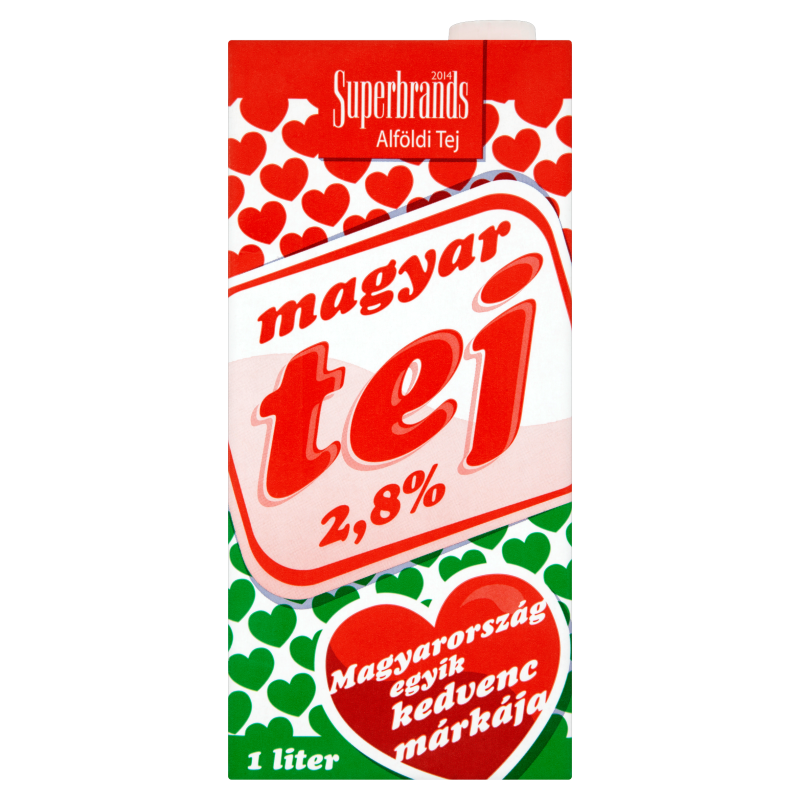 Alföldi tej magyar UHT tej 2,8% 1l → Horecapont